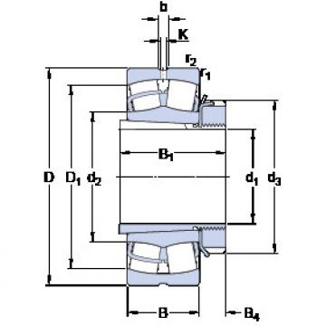 Spherical Roller Bearings 21313 EK + H 313 SKF