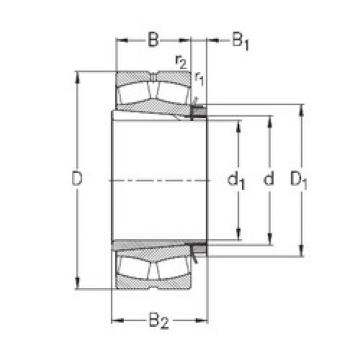 Spherical Roller Bearings 22209-E-K-W33+H309 NKE