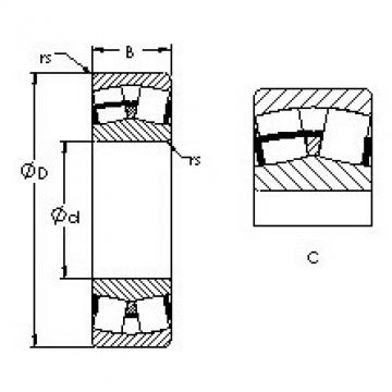 Spherical Roller Bearings 22214C AST