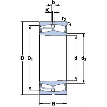 Spherical Roller Bearings 22228-2CS5K/VT143 SKF