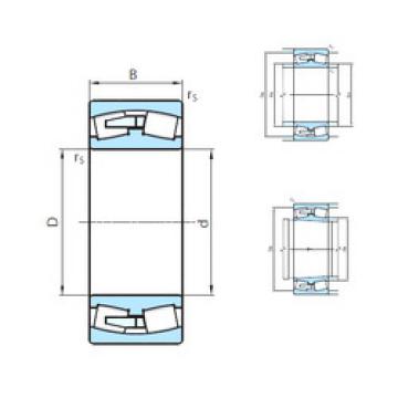 spherical roller bearing axial load 239/800CW33MB PSL