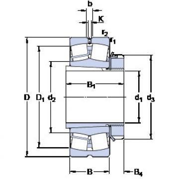 Spherical Roller Bearings 22318 EK + H 2318 SKF