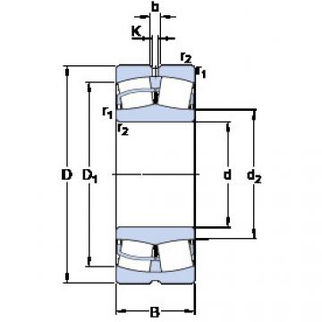 Spherical Roller Bearings 22324 CCJA/W33VA405 SKF