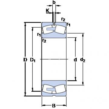 Spherical Roller Bearings 22380 CA/W33 SKF