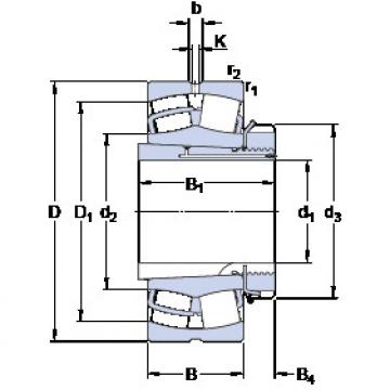 Spherical Roller Bearings 23148 CCK/W33 + OH 3148 H SKF