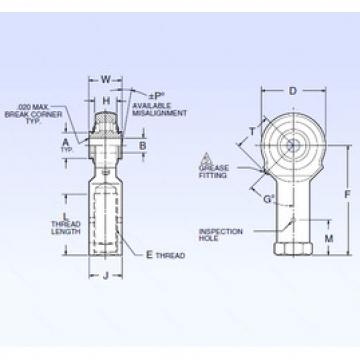 spherical roller bearing axial load ARR3FFN-1B NMB