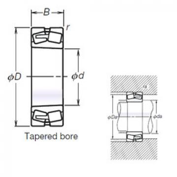 spherical roller bearing axial load TL23030CDKE4 NSK