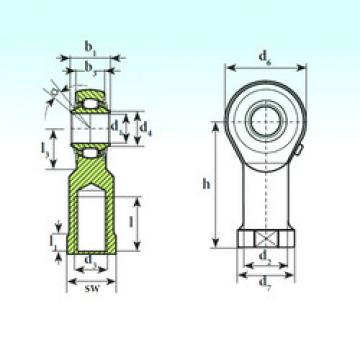 spherical roller bearing axial load TSF 12 RB ISB