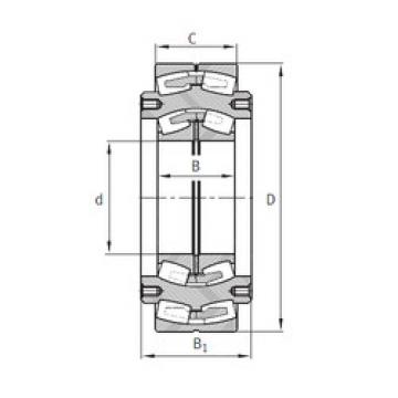 spherical roller bearing axial load Z-522400.04.DRGL FAG