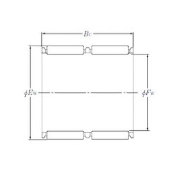 needle roller bearing sleeve K60×68×30ZW NTN