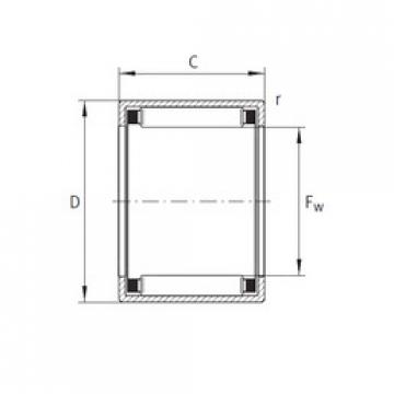 needle roller thrust bearing catalog HK3220 INA