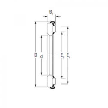 needle roller thrust bearing catalog AX 11 150 190 Timken