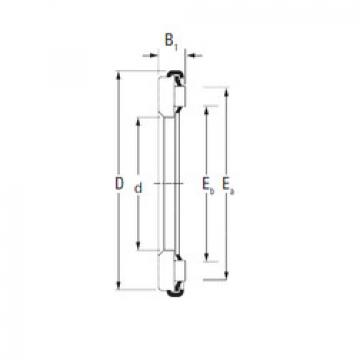 needle roller thrust bearing catalog AX 3,5 8 16 Timken