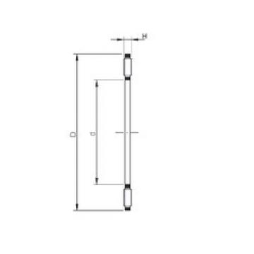 needle roller thrust bearing catalog AXK 0515 ISO