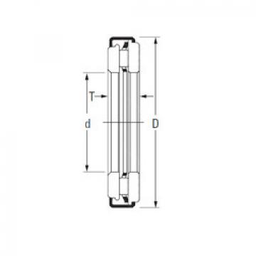 needle roller thrust bearing catalog AXZ 10 60 86 KOYO