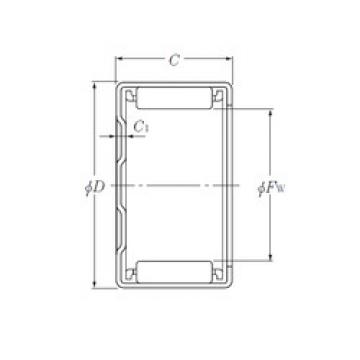 needle roller thrust bearing catalog BK1015 NTN