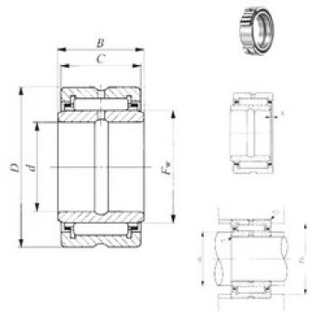 needle roller thrust bearing catalog BRI 203316 IKO