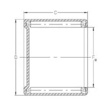 needle roller thrust bearing catalog CS1316 INA