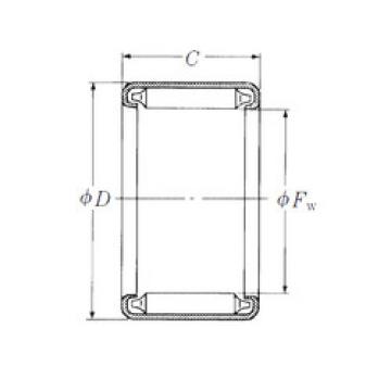 needle roller bearing sleeve NF-1420 NSK