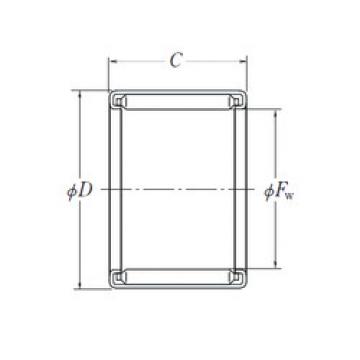 needle roller thrust bearing catalog F-3020 NSK