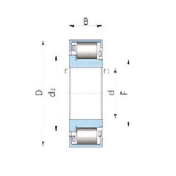 needle roller thrust bearing catalog F-218473 INA