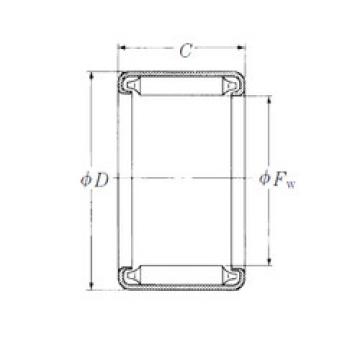 needle roller thrust bearing catalog F-810 NSK