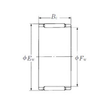 needle roller thrust bearing catalog FBN-10138 NSK