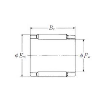 needle roller thrust bearing catalog FBN-121615Z-E NSK