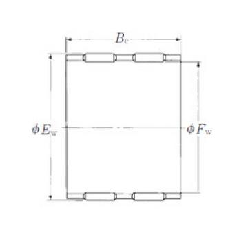 needle roller thrust bearing catalog FBN-182228W NSK