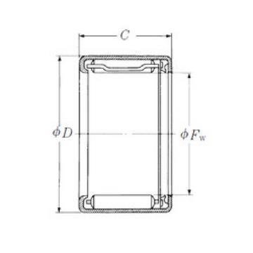 needle roller thrust bearing catalog FJLT-2223 NSK