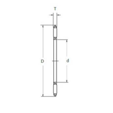 needle roller thrust bearing catalog FNTA-3047 NSK