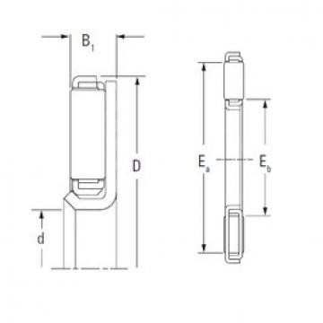 needle roller thrust bearing catalog FNTF-1328 KOYO