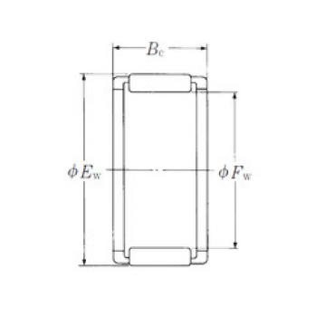 needle roller thrust bearing catalog FWF-121610-E NSK