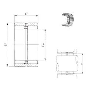 needle roller thrust bearing catalog GBR 182616 IKO