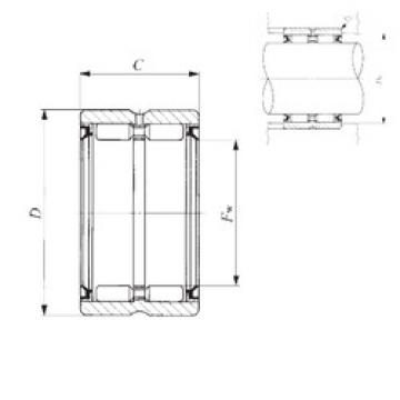 needle roller thrust bearing catalog GBR 223020 UU IKO