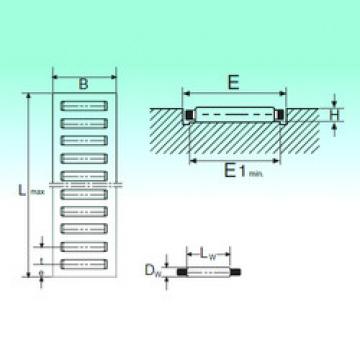 needle roller thrust bearing catalog GLP 5015 NBS