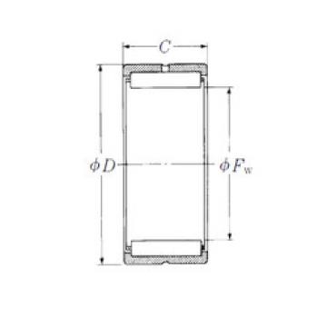 needle roller thrust bearing catalog HJ-11614648 NSK