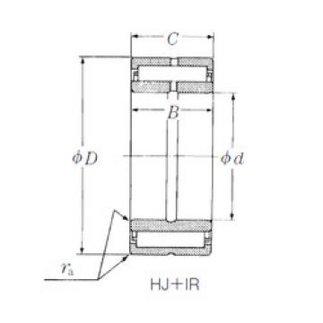 needle roller thrust bearing catalog HJ-263516+IR-212616 NSK