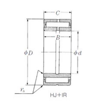 needle roller thrust bearing catalog HJ-445628 + IR-354428 NSK