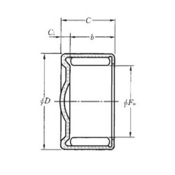 needle roller thrust bearing catalog HCK1217 NTN