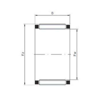 needle roller bearing sleeve K28x33x13 ISO