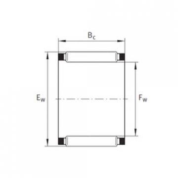 needle roller bearing sleeve K28X33X17 INA