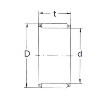 needle roller bearing sleeve K30X35X20 FBJ