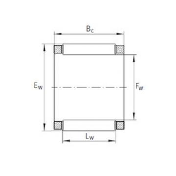 needle roller bearing sleeve KBK 12x15x15 INA