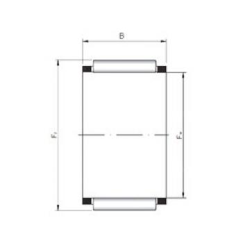 needle roller bearing sleeve KBK13X17X17,5 ISO