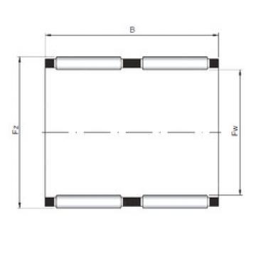 needle roller bearing sleeve KK15x18x22 CX