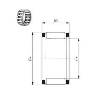 needle roller bearing sleeve KT 222816 EG IKO