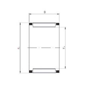 needle roller bearing sleeve KZK12X16X10 ISO