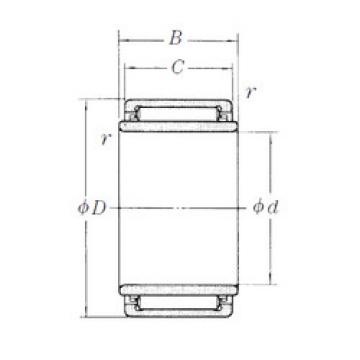 needle roller bearing sleeve LM10012026-1 NSK