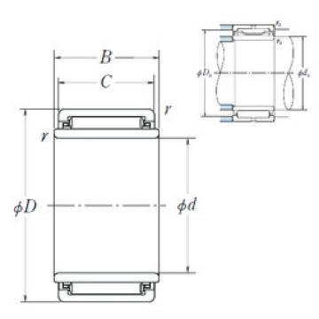 needle roller bearing sleeve LM1212 NSK